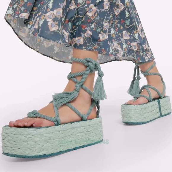 Wedge sandals - Picture 1 of 2